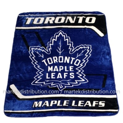 Couverture Maple Leafs de Toronto en peluche (V2)